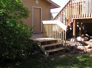 New deck & steps