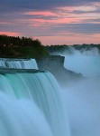Niagara Falls stopped flowing once